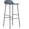 Tabouret de bar en acier et pp bleu 75 cm Form - Normann Copenhagen