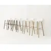 Normann Copenhagen Chaise de bar avec structure en noyer rouge H65