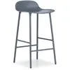 Tabouret de bar en acier et pp bleu 65 cm Form - Normann Copenhagen