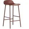 Tabouret de bar en chêne et pp rouge 65 cm Form - Normann Copenhagen