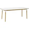 Normann Copenhagen table de Form de chêne blanc