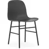 Chaise Form avec structure en métal - noir Normann Copenhagen