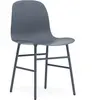 Chaise Form avec structure en métal - bleu Normann Copenhagen