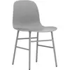 Chaise Form avec structure en métal - gris Normann Copenhagen