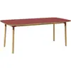 Normann Copenhagen Formulaire table de chêne rouge