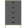 Normann Copenhagen Kabino armoire avec 5 tiroirs gris