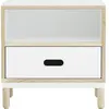 Normann Copenhagen Kabino chevet avec tiroir blanc