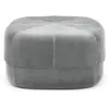 Normann Copenhagen - Pouf Circus - Gris - Velours - Designer Simon Legald