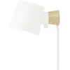 Normann Copenhagen RISE-Applique murale Acier/Bois avec câble L17cm