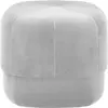 Pouf en velours 46 cm beige Circus Beige - Normann Copenhagen