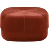 Pouf en velours 65 cm rouge Circus Rust - Normann Copenhagen