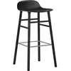 Normann Copenhagen Tabouret Form Barstool H 75 Cm Avec Piètement En Bo...