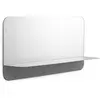 Normann Copenhagen Miroir Horizon avec étagère gris horizontal