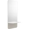 Normann Copenhagen Miroir Horizon vertical blanc - 600988