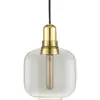 Suspension Amp brass - Petit - fumé/Laiton Normann Copenhagen