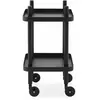 Chariot en acier noir 50 x 35 x 64 cm Block - Normann Copenhagen