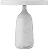 Normann Copenhagen EDDY-Lampe à poser LED Acier / Marbre H33.6cm