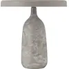 Normann Copenhagen EDDY-Lampe à poser LED Acier / Marbre H33.6cm