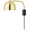 Normann Copenhagen GRANT SMALL-Applique murale avec prise Métal L43cm