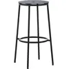 Tabouret de bar Circa - aluminium noir - 75 cm Normann Copenhagen