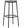 Tabouret de bar Circa - aluminium noir - 65 cm Normann Copenhagen