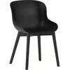 Chaise en chêne vernis noir et pp noir Hyg - Normann Copenhagen