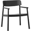 Fauteuil lounge en frêne noir Timb noir - Normann Copenhagen