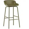 Tabouret de bar en acier et pp olive 75 cm Hyg - Normann Copenhagen