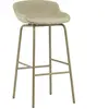 Tabouret de bar rembourré Hyg 75cm - sable Normann Copenhagen