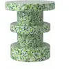 Tabouret en polyéthylène recyclé vert Bit vert - Normann Copenhagen