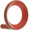 Normann Copenhagen - Patère Loop - Rouge - Zinc - Designer Simon Legal...