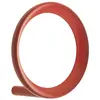 Normann Copenhagen - Patère Loop - Rouge - Zinc - Designer Simon Legal...