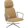 Pad Lounge Chair High Swivel Alu - Normann Copenhagen