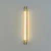 GEJST Applique murale Radent, couleur laiton, hauteur 70 cm, LED G13