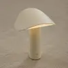 lampe à poser LED rechargeable GEJST Lium, jaune clair, 2 700 K, USB