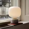 lampe à poser LED rechargeable GEJST Meemo, marbre blanc, verre, USB