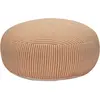 Pouf en coton orange 75cm Mochi - Hübsch