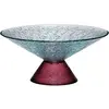 Bol rond en verre rouge 25x12 cm Bonbon - Hübsch