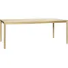 Table à manger 200 x 100 cm en chêne naturel - Hübsch