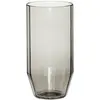 Hübsch Verre à eau en verre fumé