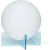 Hubsch Lampe de table en verre - opale / bleu