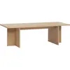 Table basse rectangulaire en chêne naturel - Hübsch