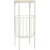 Table console ronde Hubsch Interior Eyrie - Gris - 44x90 cm