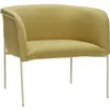 Fauteuil lounge Eyrie  en polyester et acier Hubsch