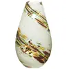 Vase Hubsch Interior Grove - ambre/marron/vert - 19x33 cm