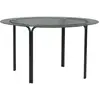Table basse Hubsch Interior Orbit - noir - 80x45 cm