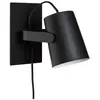 Lampe de table Hubsch Interior Ardent - noir - 22x12x17 cm/E14