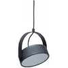 Hubsch Interior HÜBSCH suspension LED Stage, noir, fer, 3.000 K