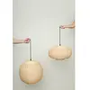 Hubsch CHAND ELLIPSE-CHAND ELLIPSE - Suspension Rotin H27cm