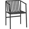 Chaise en métal noir 53x59xh82cm Villa - Hübsch